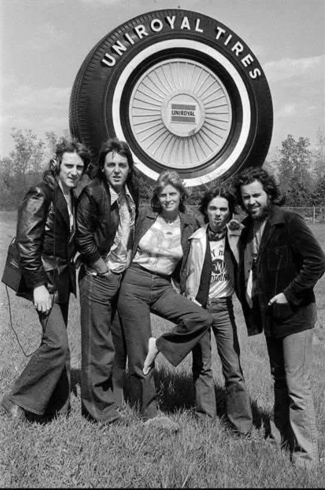 Paul McCartney and Wings in Detroit on the Wings Over America tour (1976) 